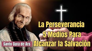 ¿QUÉ ES PERSEVERAR 5 Medios Que Debes Adoptar Para Alcanzar La Salvación  Sermón Santo Cura de Ars [upl. by Niehaus837]