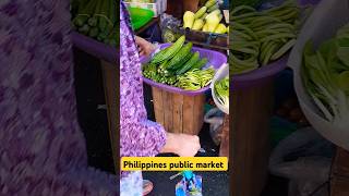 Philippines public Marketshortvideo pinoyfood philippines market stringbeans [upl. by Solis]