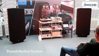 Luxman amp Quad ESL Speakers  High End Munich 2018 HiFi Show [upl. by Col]