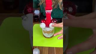 transform everyday objects into a christmas centerpiece christmasdecor homedecor diy crafts [upl. by Ynffit]