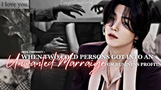 When Two Cold Persons Got Into An Unwanted Marriage ✨ Yoongi Birthday special Oneshot ✨ [upl. by Rehtae635]