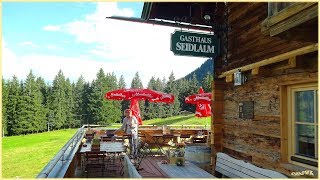 KITZBÜHEL Seidlalm quotStreifquot Rennstrecke im Sommer Schwarzsee [upl. by Ynaffi499]