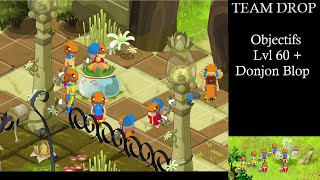 Dofus Retro Team Drop 6  Up lvl 60 et Donjon Blop [upl. by Airitak]