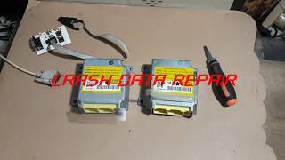 Mitsubishi Pajero Air Bag Module Crash Data Repair B1499 [upl. by Oinotna]