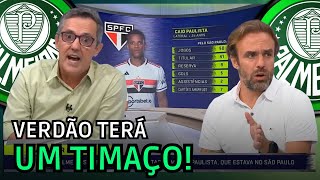 NINGUÃ‰M ESPERAVA POR ESSA DO PALMEIRAS VAI CONTRATAR ESSE CARA MESMO [upl. by Illehs803]