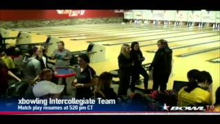 College bowling  2013 xbowling Intercollegiate Team Championships Semifinals [upl. by Kilah]