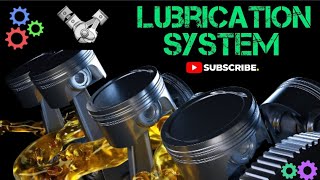 Lubrication System  lubricating  engine lubrication system  how does it work lubrication oil [upl. by Deck675]