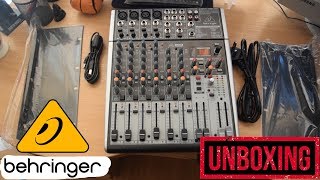 New Audio Mixer Is Here Behringer X1204 USB UNBOXING [upl. by Hallie316]