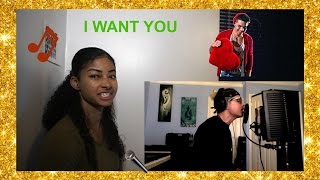 William Singe quotI Want Youquot Luke James Reaction [upl. by Ybeloc]