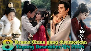 Siapsiap Kuota Bertabur Bintang 8 Drama China tayang bulan depanQ4 2024 [upl. by Antonius]