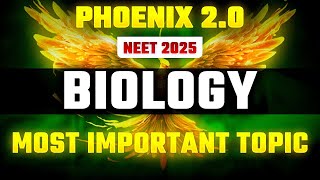 Phoenix 20 Biology Most Important Video for NEET 2025  Unacademy NEET Toppers  Udaan [upl. by Enneira]