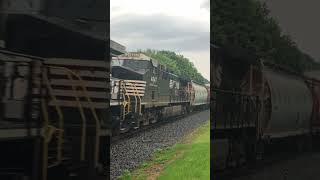 NS 10G at Port Royal PA during a thunderstorm [upl. by Armbruster324]