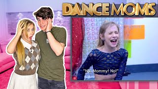 My CRUSH REACTS To Me On DANCE MOMSFUNNY REACTION Elliana Walmsley [upl. by Atronna271]