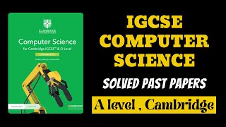 Cambridge IGCSE Computer Science Paper 1  MayJune 2023 [upl. by Franky175]