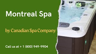 Canadian Spa Company Montreal Spa [upl. by Amilah516]