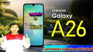 Samsung Galaxy A26 First Look 🔥 Features  Samsung GalaxyA26 [upl. by Immaj15]