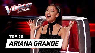 Mesmerizing ARIANA GRANDE covers on The Voice [upl. by Curkell205]