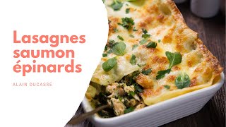 Lasagnes saumonépinards [upl. by God]