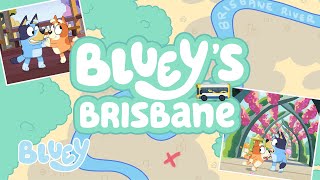 Exploring Bluey Locations in Real Life📍💙  Blueys Brisbane Episodes 1  4  Bluey [upl. by Adiasteb163]