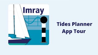 Imray Tides Planner App Tour [upl. by Ahseinad681]