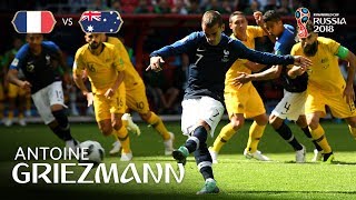 Antoine GRIEZMANN Goal  France v Australia  MATCH 5 [upl. by Studnia]