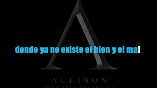 Allison  Dualidad Karaoke [upl. by Aineg]