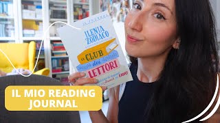 Il mio reading journal ritiri di lettura e 100k iscritti  ReadingVlog [upl. by Aluap]