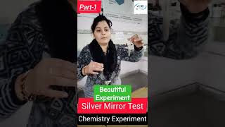 Silver mirror test part 1 tollens reagents test tollens test for aldehyde and ketone vkcclasses [upl. by Sharona]