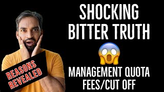 Management Quota in Tamil Nadu Explained  high Fees and high cut off 😱 [upl. by Apul]