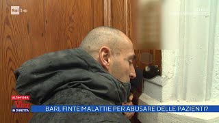 Bari finte malattie per abusare delle pazienti  La vita in diretta 29112021 [upl. by Rockey]