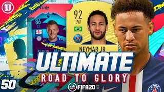 NEYMAR ULTIMATE RTG 50  FIFA 20 Ultimate Team Road to Glory [upl. by Erdnassac]