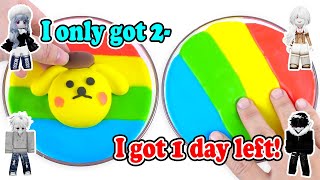 Slime Storytime Roblox  My bestie lied that she had 1 day left after finding out I had 2 [upl. by Blackmore825]