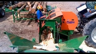 Posch Spaltfix S360 firewood processor from Jas P Wilson [upl. by Shiau954]