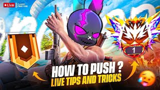 SRTriple R HOW TO PUSH LIVE TIPS AND TRICKS🤩🤩FreeFireLive FreeFireBanglaLive FFLiveBangla [upl. by Evadnee397]