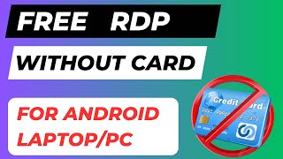 Free RDP for Android Laptop amp PC  Redfinger rdpvps [upl. by Ahsiele414]