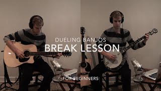 Free quotDueling Banjosquot Break Lesson  Beginner Banjo [upl. by Christalle]