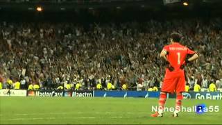 Casillas reaction when Ronaldo scores decisive goal against Manchester City [upl. by Aihsi]