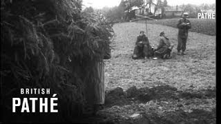 German War Footage Aka Rundstedts Counter Offensive 1945 [upl. by Olin]