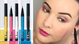 DIORSHOW ON STAGE LINERS  PUMP N VOLUME  Review and Demo [upl. by Aimas]