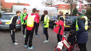 Lopers Running 4 Babies komen aan bij studio RTV Oost [upl. by Hayashi575]