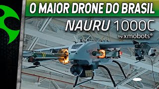 O MAIOR DRONE VTOL do BRASIL XMobots do Apoena ao Nauru 1000C [upl. by Llatsyrc]