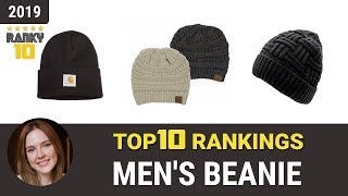 Best Mens Beanie Top 10 Rankings Review 2019 amp Buying Guide [upl. by Ecirtam]