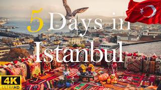 How to Spend 5 DAYS in ISTANBUL Turkey  Travel Itinerary [upl. by Gunar]