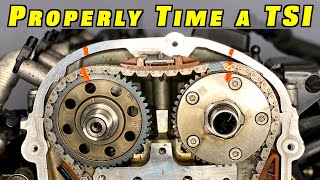 How To Properly Time and Install Timing Chains on a TSI Engine [upl. by Leif565]