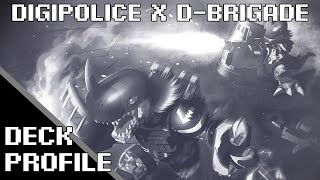 Digimon TCG DigiPolice DBrigade Deck Profile BT16 [upl. by Dowell432]