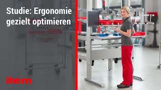 Ergonomie am IndustrieArbeitsplatz Darauf kommt es an [upl. by Pattison]