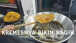 KREMESANYA BIKIN KETAGIHAN NASI UDUK AYAM GORENG BOROBUDUR  PONTIANAK FOOD TOUR [upl. by Llednohs207]