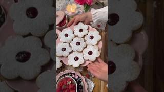 The BEST Linzer Cookies Recipe Full Video Is On My Channel 👆 [upl. by Ehtyde]