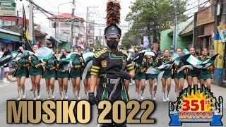 MUSIKO 2022  351st BAKOOD FOUNDING ANNIVERSARY  MARCHING BAND PARADE [upl. by Christiansen297]