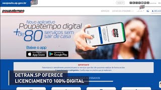 DETRANSP oferece licenciamento 100 digital [upl. by Inavoy]